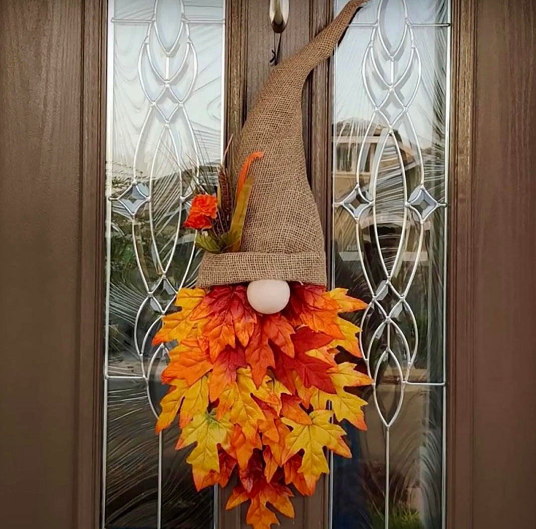 Gnome of Fall | Wreath Door Hanger | Sep 7th 2024 at 4-6pm | hands-on class