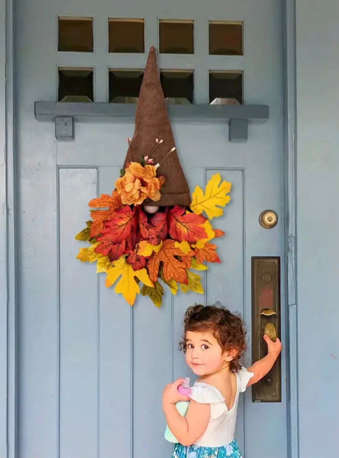 Gnome of Fall | Wreath Door Hanger | Sep 7th 2024 at 4-6pm | hands-on class