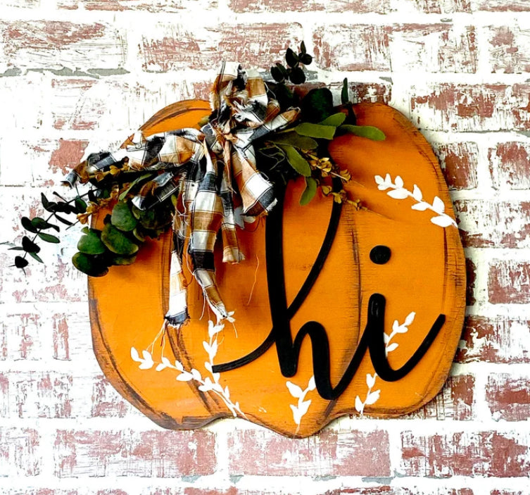 Pumpkin Hi | Door Hanger | Sep 10th 2024 at 5-7pm | hands-on class