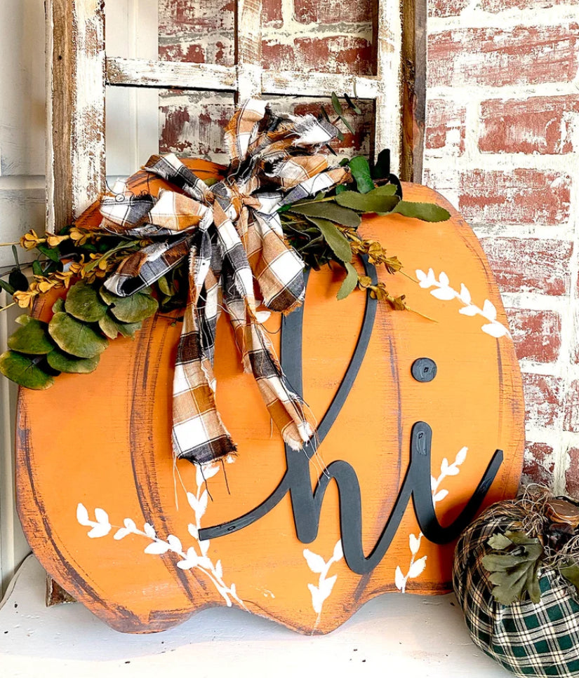 Pumpkin Hi | Door Hanger | Sep 10th 2024 at 5-7pm | hands-on class