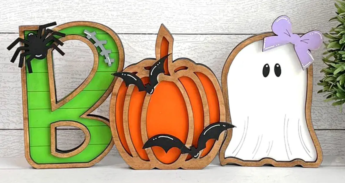 Boo Wood Sign | WoodWork | Sep 28th 2024 at 4-6pm | hands-on class