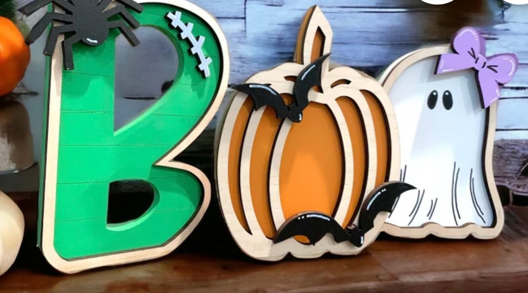 Boo Wood Sign | WoodWork | Sep 28th 2024 at 4-6pm | hands-on class